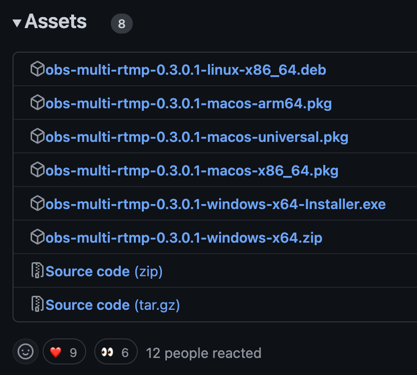 OBS Multi RTMP GitHub Releases Download